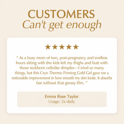 Cryo thermacal cream